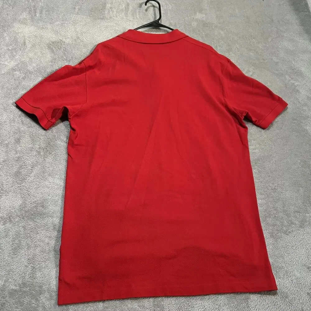 Polo Ralph Lauren Polo Shirt Mens Large Red Crest Logo Short Sleeve Embroidered